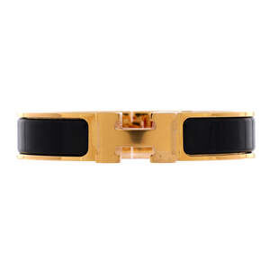 Hermes Narrow Clic H Bracelet Enamel